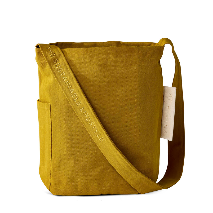 Mira Canvas Taske - Mustard