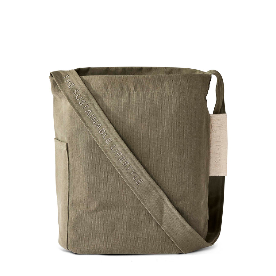 Mira Canvas Taske - Khaki