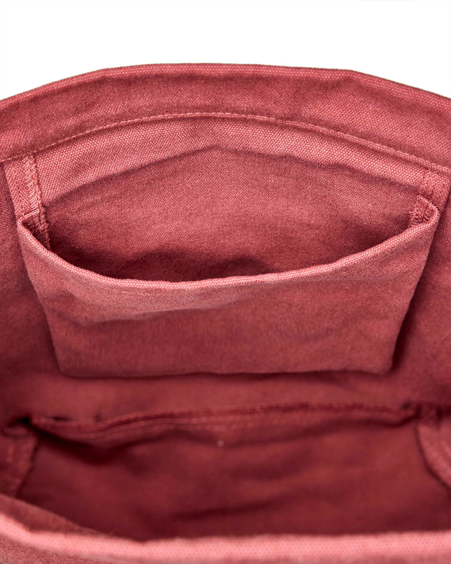 Mira Canvas Taske - Dusty Cedar