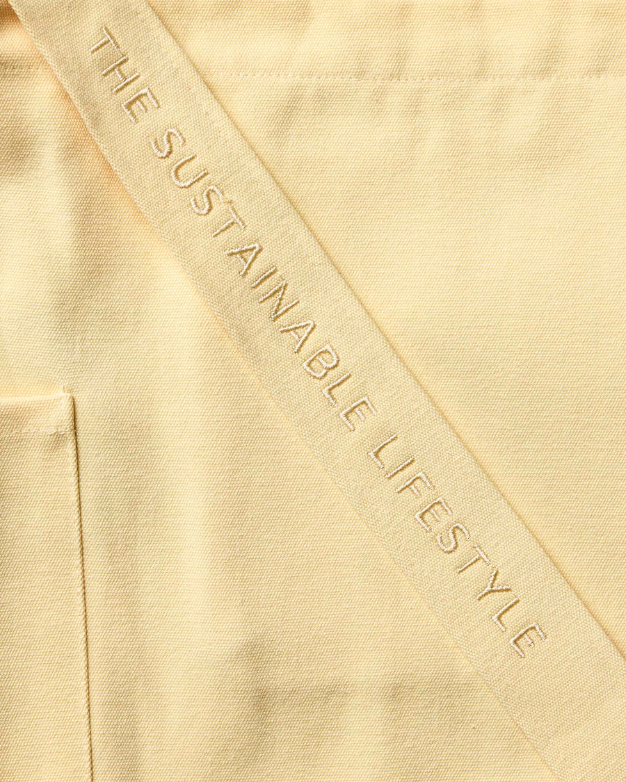 Mira Canvas Taske - Pastel Yellow
