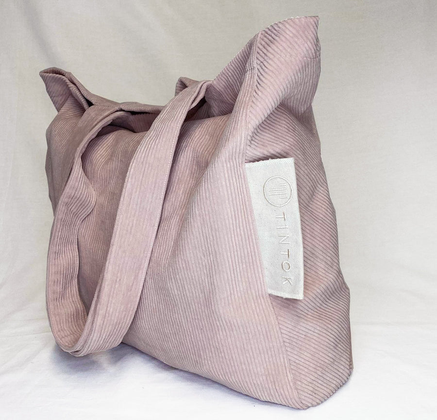 Rima Velvet Corduroy Taske - Rose